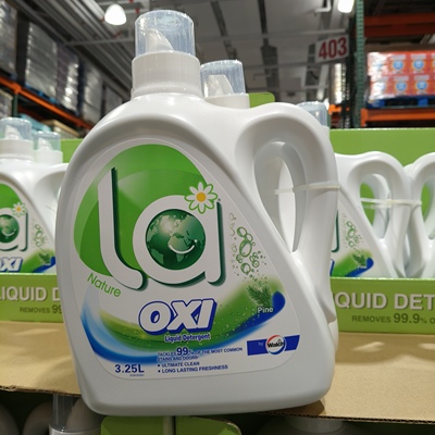 开市客马来西亚进口LA除菌洗衣液3.25升除螨去渍清洁除汗味松木香