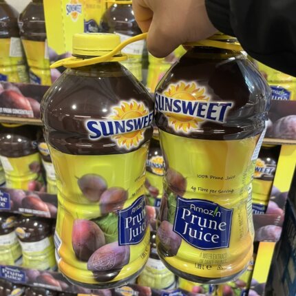 现货上海Costco日光牌Sunsweet纯西梅汁健肠排便孕妇可饮料1.89升