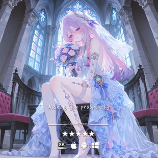 游戏动漫 原神 二次元 4K8K手机ipad平板电脑高清壁纸 茜特菈莉