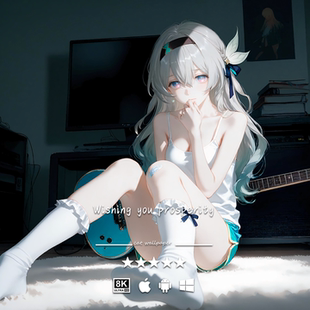 游戏动漫 崩坏星穹铁道 二次元 4K8K手机平板电脑高清壁纸 流萤