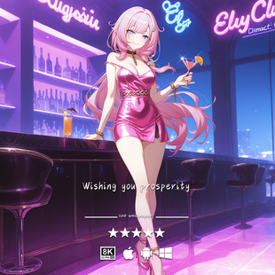 33二次元 爱莉希雅 游戏动漫手机平板电脑高清壁纸 崩坏3 4K8K壁纸