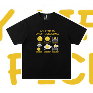 匹克球速干服比赛队服短袖男女同款球服运动上衣pickleball可定制