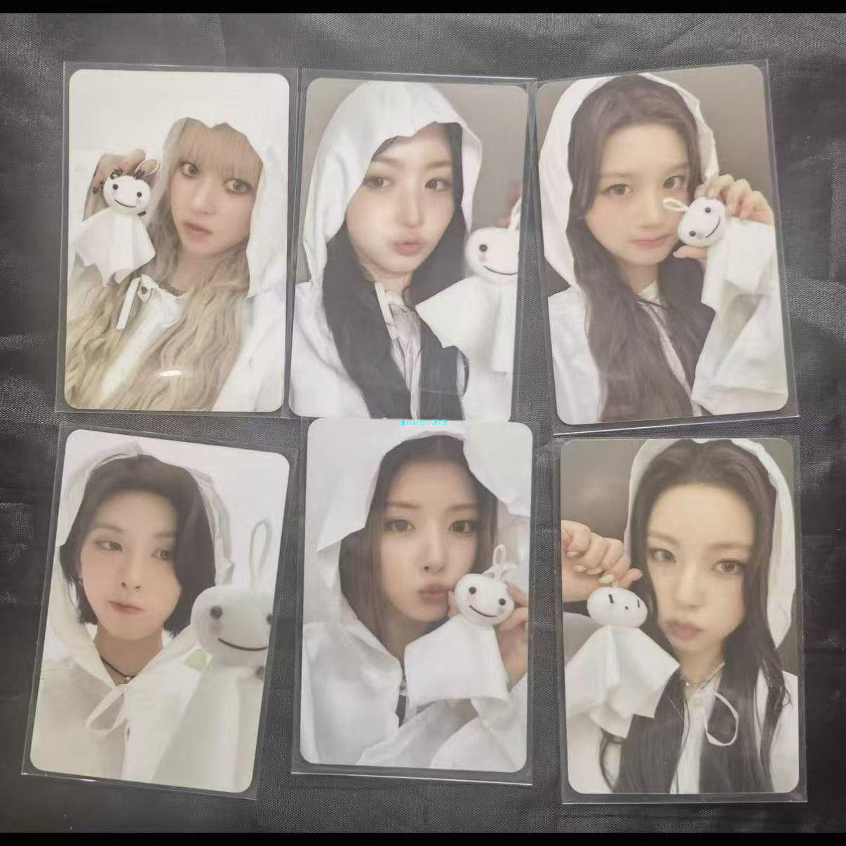 【国现】nmixx爻 am豹纹眼镜 am晴天娃娃 蓝情blue valentine