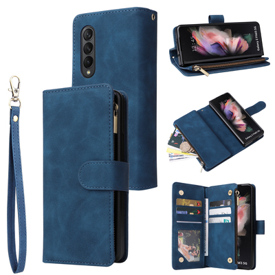 适用苹果16多卡钱包款皮套手机壳