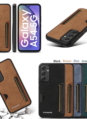 适用三星A16 a36一体插卡手机壳插卡保护套A56网红A54软壳a35全包Aa50卡套A22-5G保护套a14可放门禁卡a12