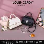 路易卡迪 西西里双面包手提单肩斜挎包礼物送老婆