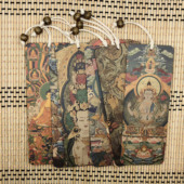 民族非遗唐卡绘画特色书签 出国送朋友小礼物 西藏旅游纪念品