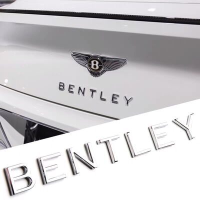 宾利BENTLEY车标志英文字母尾标