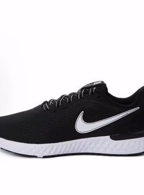 Nike REVOLUTION 5 EXT缓震舒适低帮 休闲跑步鞋 女款 黑白