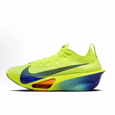 Nike Air Zoom Alphafly Next% 3  低帮长跑竞速跑步鞋 女款 黄色
