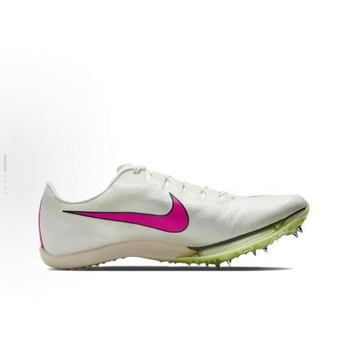 Nike Maxfly 圆头系带 低帮跑步鞋 男女同款 白粉绿DH5359-100