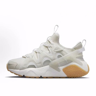 Nike Air Huarache 华莱士 运动 减震低帮 生活休闲鞋 女款 白色