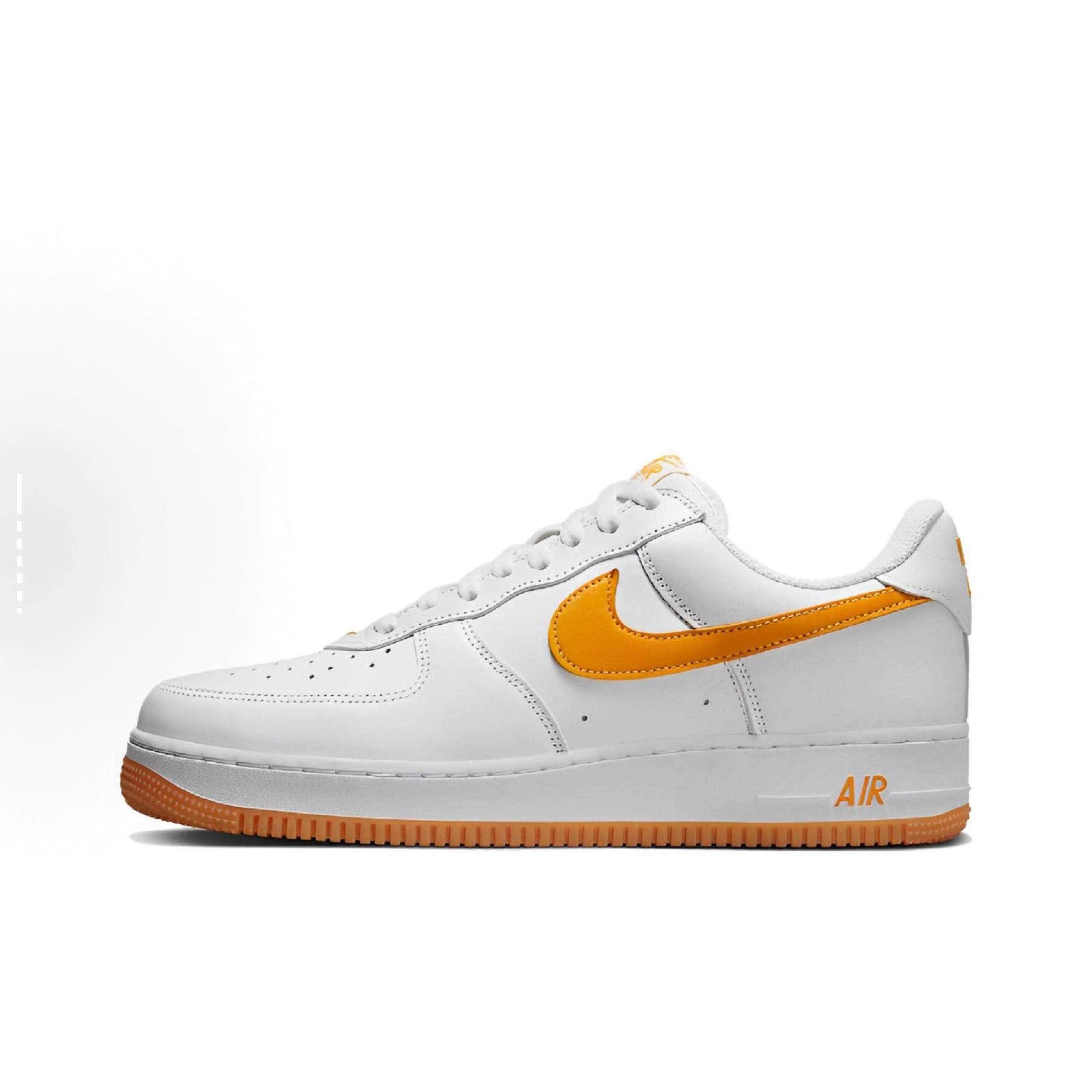 Nike Air Force 1 Low AF1白黄低帮复古耐磨男女板鞋FD7039-100