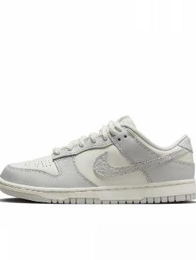 Nike Dunk Low Needlework Sail Aura 浮雕 低帮 板鞋 女款