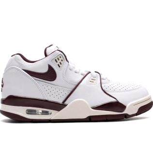 Nike Air Flight 89 低帮 复古篮球鞋 男款 白色