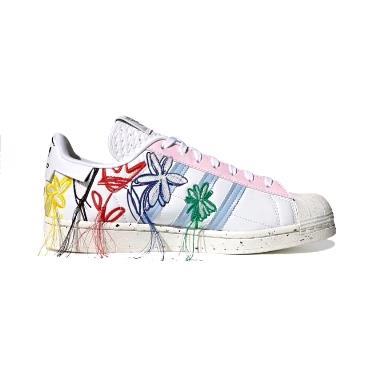 Sean Wotherspoon x adidas originals 低帮 板鞋 男女同款 白彩