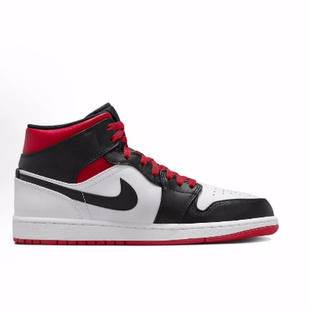 Mid Gym Red Jordan 男款 中帮复古篮球鞋 黑白红 Air