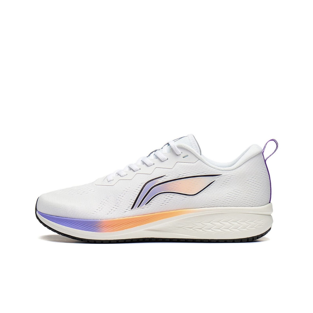 跑步鞋李宁男子透气反光支撑稳定