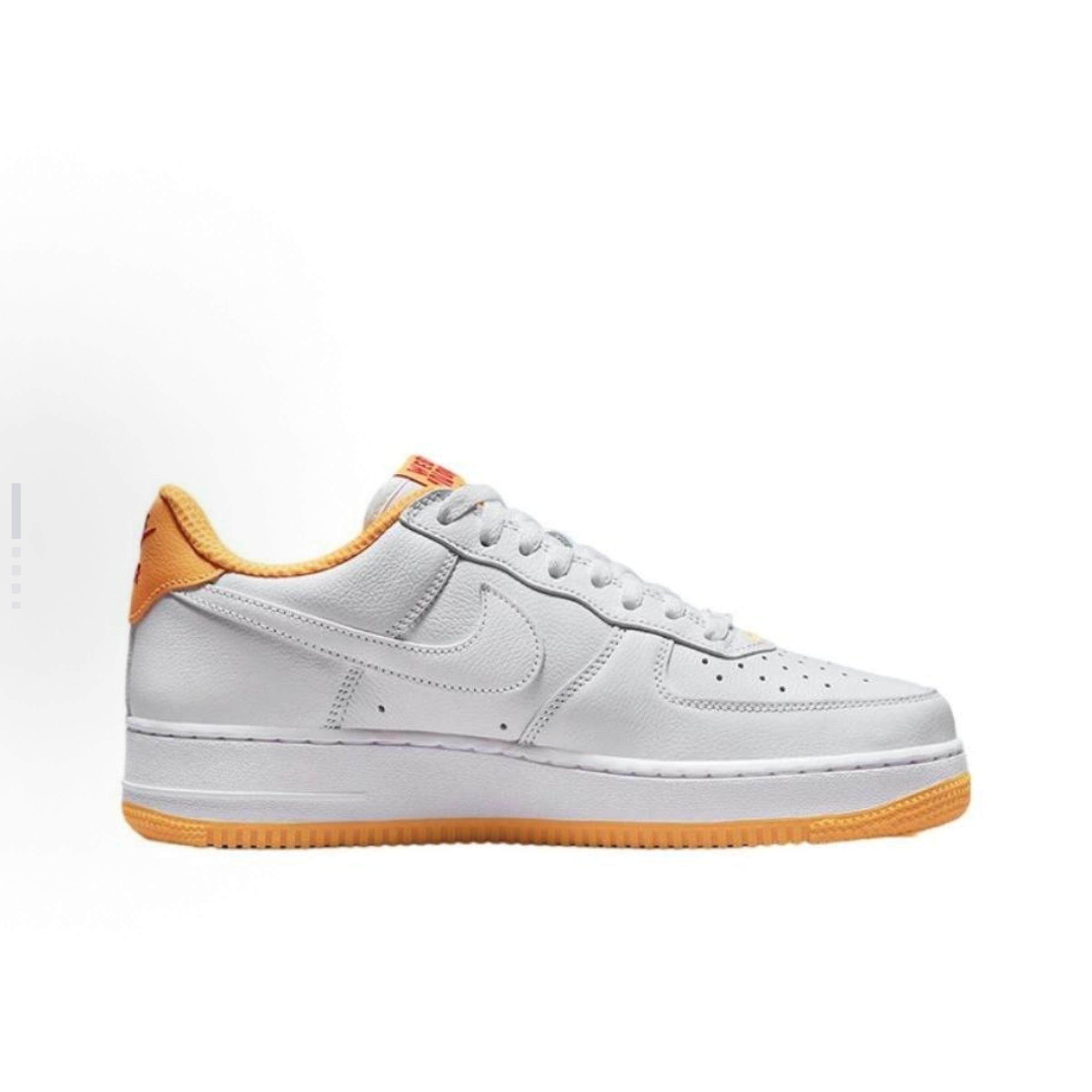 Nike Air Force 1 "West Indies 2" 低帮板鞋男款 白橙DX1156-101,流行男鞋,休闲板鞋,淘宝优惠券,粉丝福利购,淘宝优惠卷