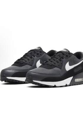 Nike Air Max 90 复古 低帮跑步鞋 男女同款 铁灰黑CN8490-002
