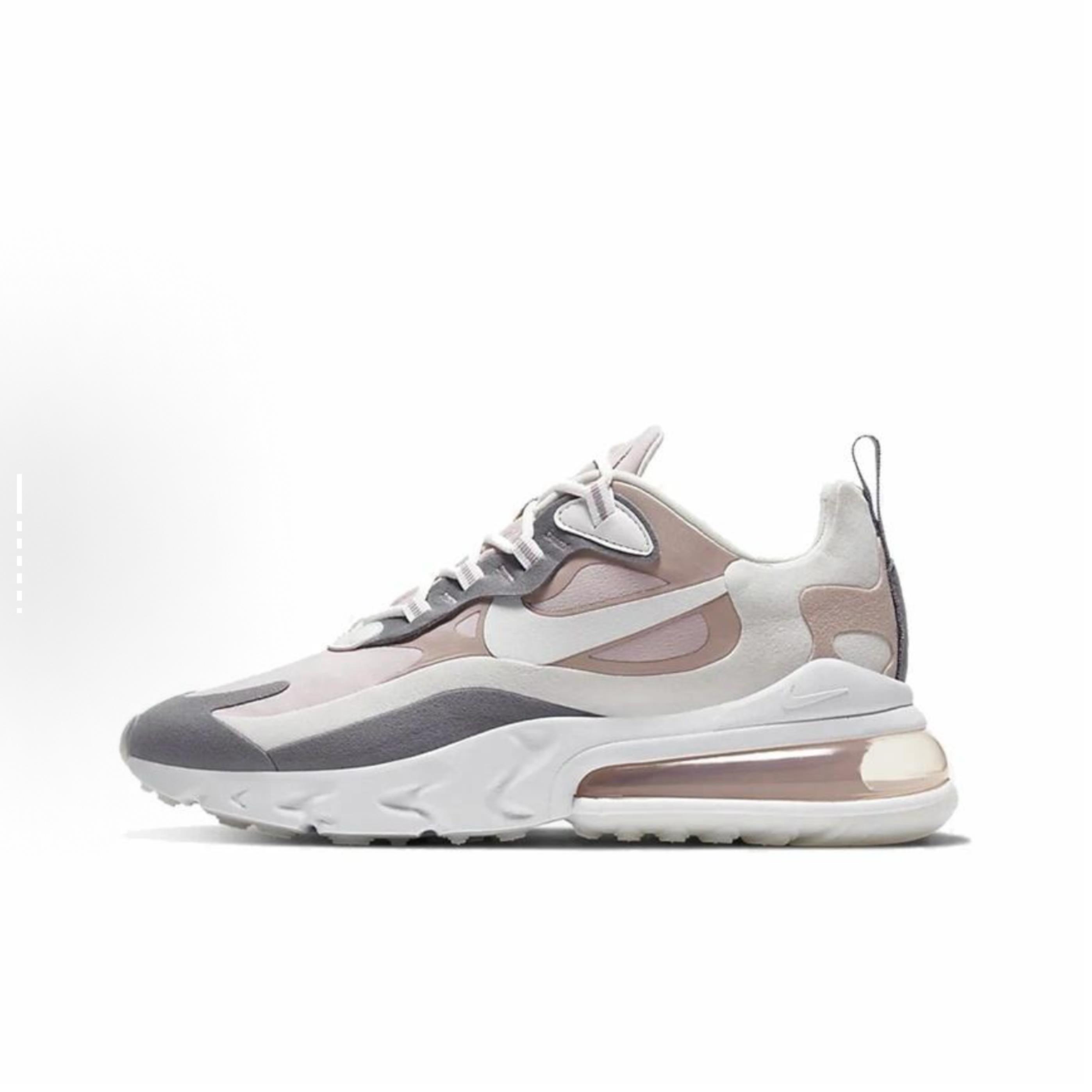 Nike Air Max 270 React 复古 低帮 休闲跑步 女款CI3899-500