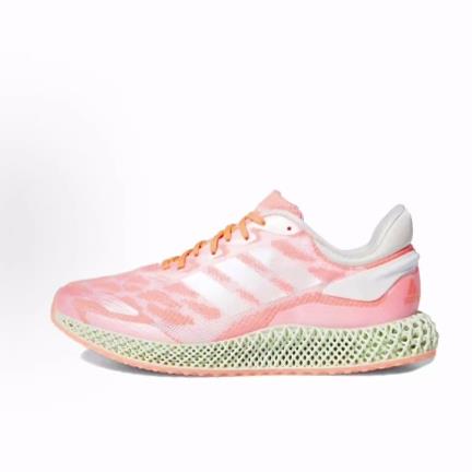 adidas 4D Run 1.0 编织耐磨 低帮 休闲跑步鞋 男女同款