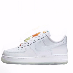 柔软舒适 白色 Force 女款 板鞋 低帮 Hawaii Low Air Nike