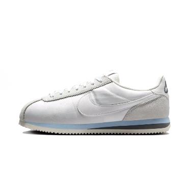 Nike Cortez系列 低帮 休闲跑步鞋 女款 白蓝灰
