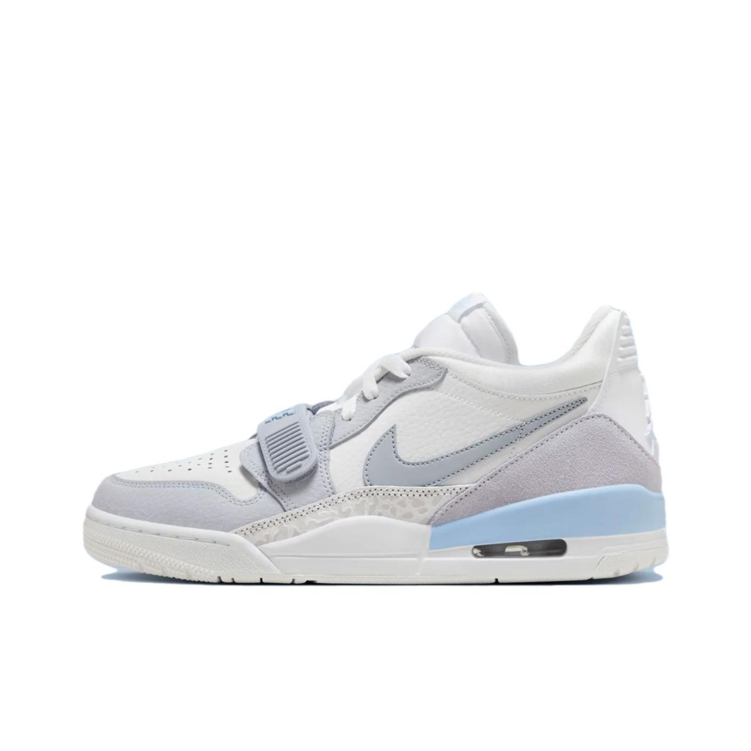 Jordan Legacy 312减震 低帮 复古篮球鞋 男款 白灰HQ1190-101