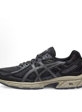 Asics Gel-Venture 6 舒适 网布 低帮跑步鞋 男款 灰色