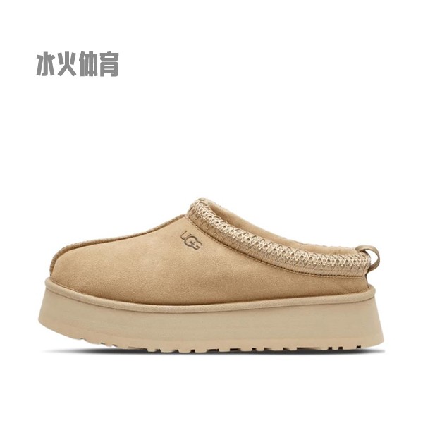 【水火体育】 UGG 包头拖鞋 棕色 女款 芥菜籽色