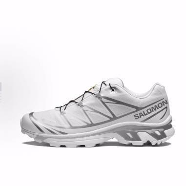 SALOMON萨洛蒙 XT-6 GTX 舒适轻盈 低帮 跑步鞋 男女同款 白色