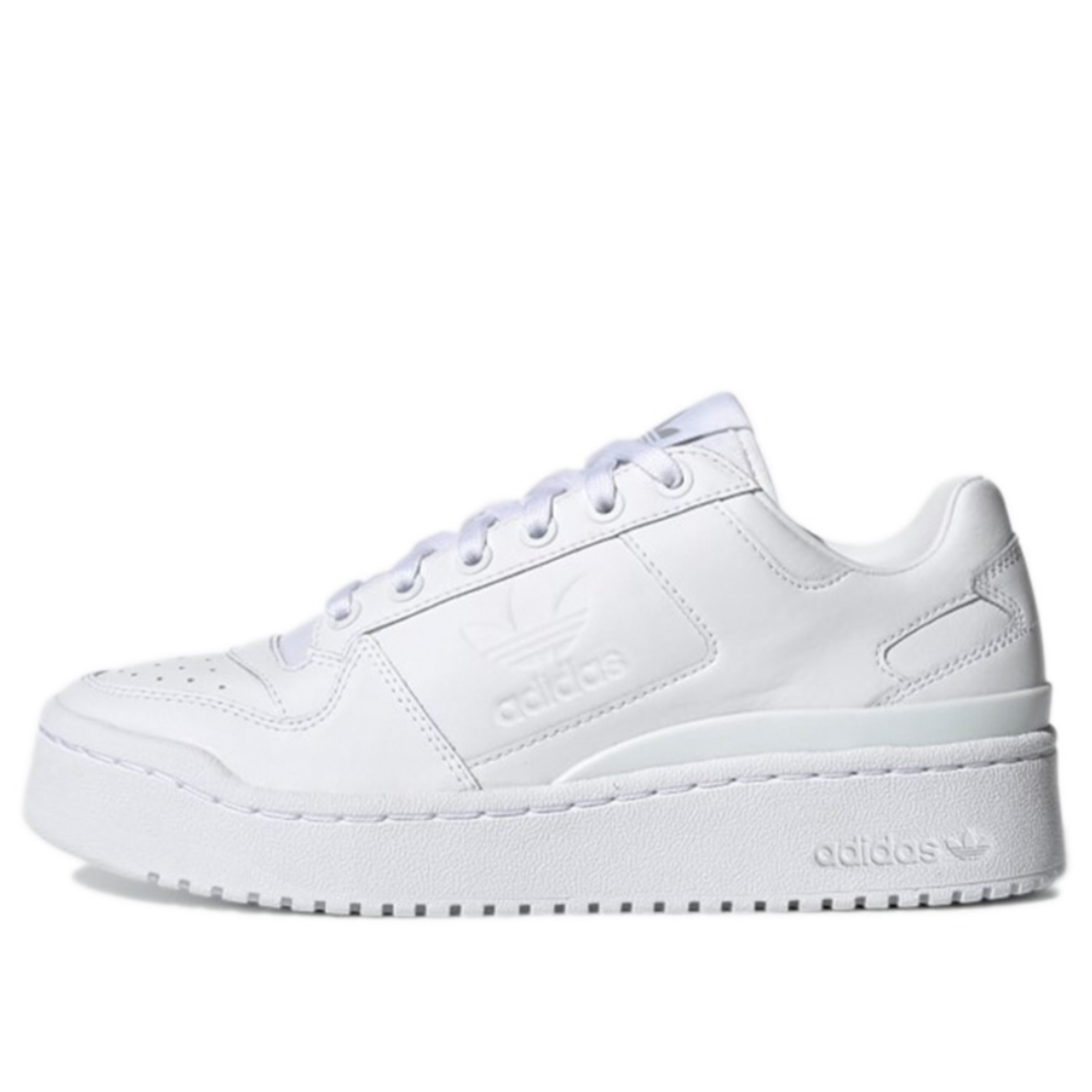 adidas originals FORUM bold 低帮 板鞋 女款 白色FY9042