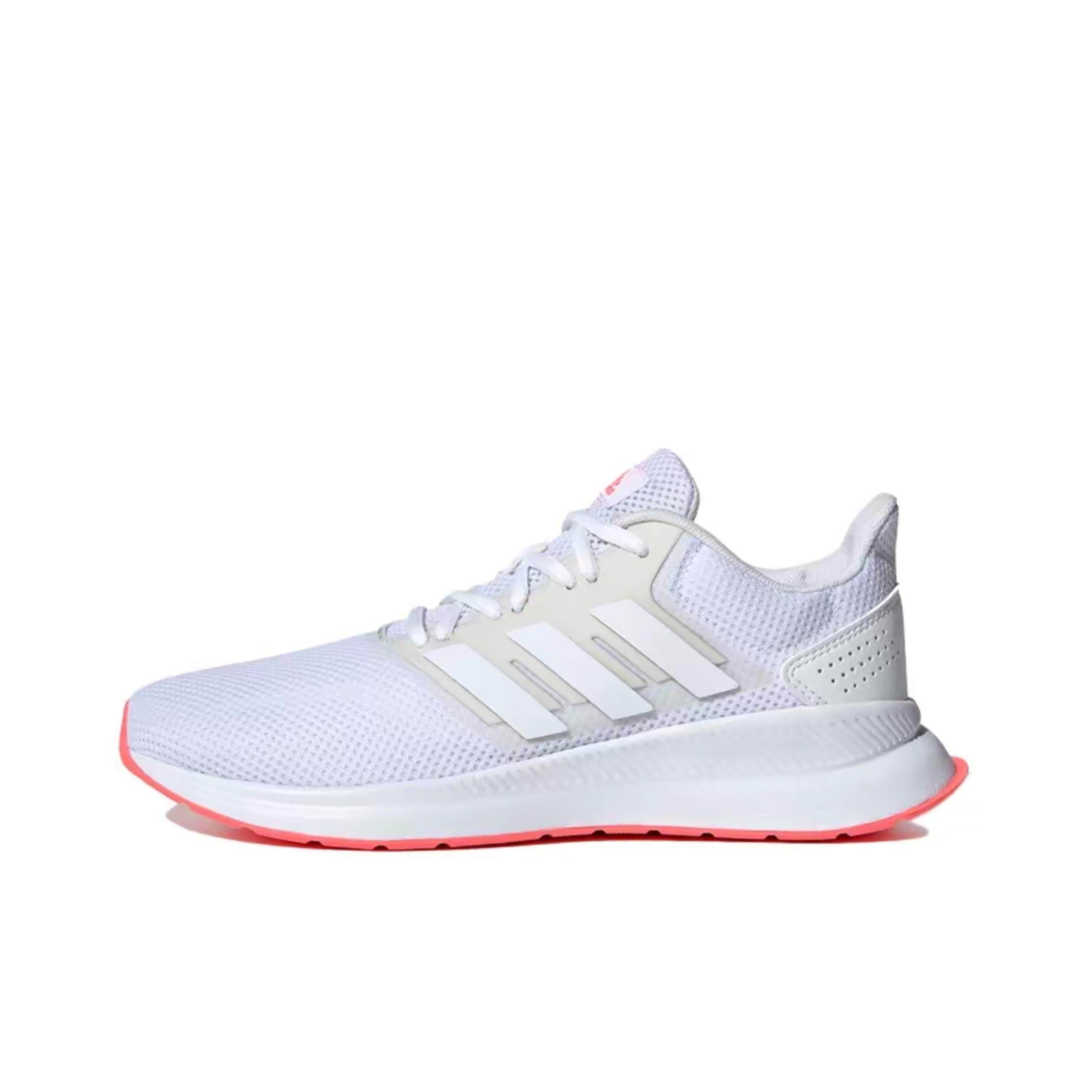 adidas neo Runfalcon 1.0 舒适 低帮 休闲跑步鞋 女款FW5142