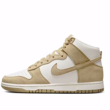 Nike Dunk High Retro PRM "Limestone" 高帮 板鞋 男款 石灰色