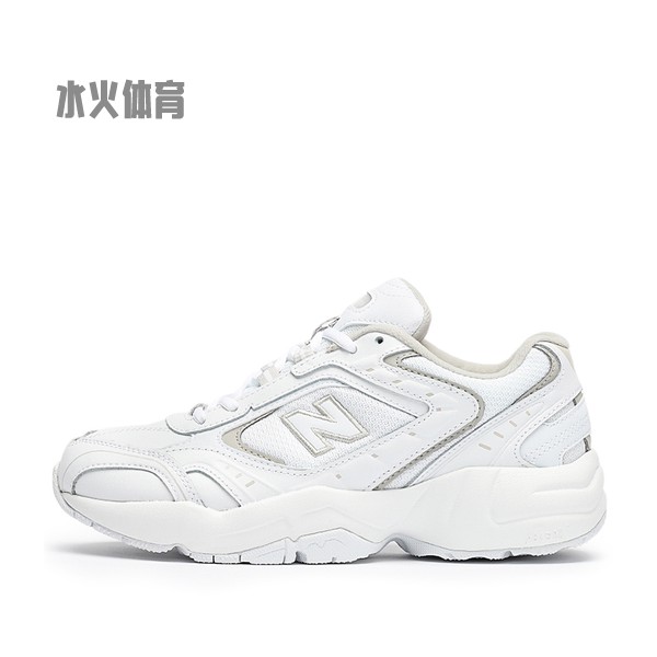 【水火体育】 New Balance 老爹鞋 白色 低帮 NB 452 网布 校园风