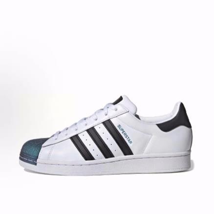 adidas originals SUPERSTAR 皮革 减震 低帮 板鞋 男女同款