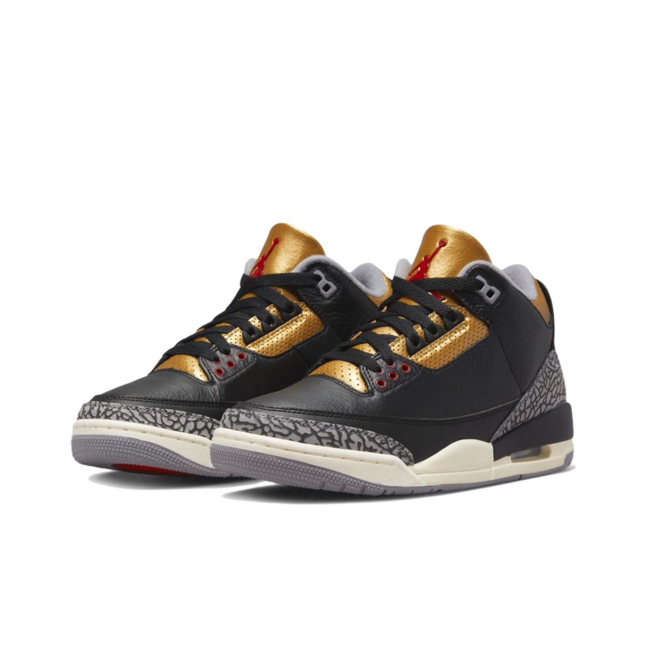 Air Jordan 3 Retro AJ3黑水泥 复古篮球鞋 CK9246-067-136