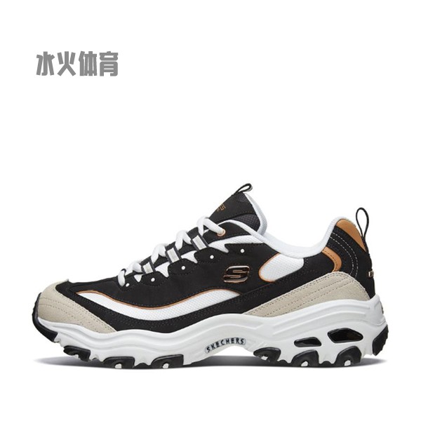 【水火体育】 Skechers/斯凯奇 D'LITES 1.0 老爹鞋 黑色 低帮