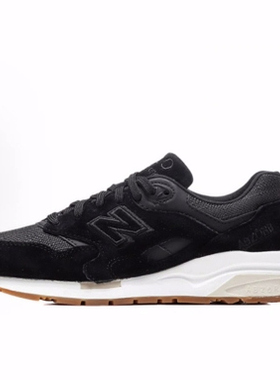 New Balance NB 1600 经典 拼色 低帮 马拉松鞋女款 黑色