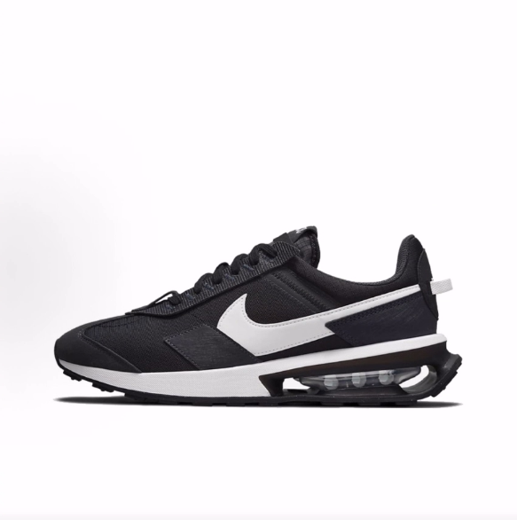Nike Air Max Pre-Day 复古减震耐磨 低帮气垫休闲跑步鞋男款黑色