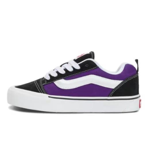 Vans Knu Skool 百搭舒适 低帮 板鞋 男女同款 紫黑