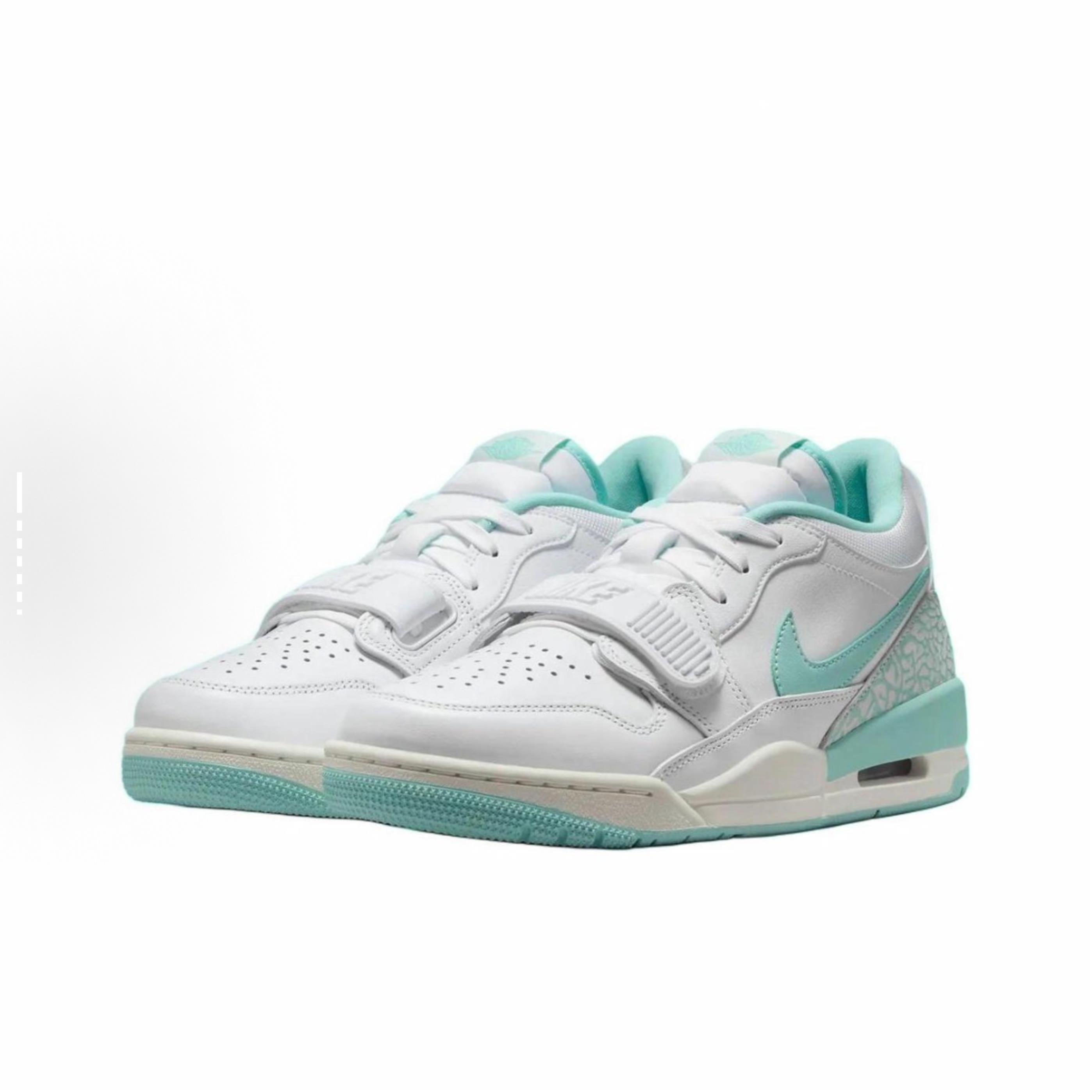 耐克Jordan Legacy 312 Low AJ312女款白绿篮球鞋HJ9041-100
