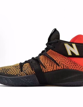 Kawhi Leonard x New Balance NB OMN1S 中帮篮球鞋男款 黑橙渐变