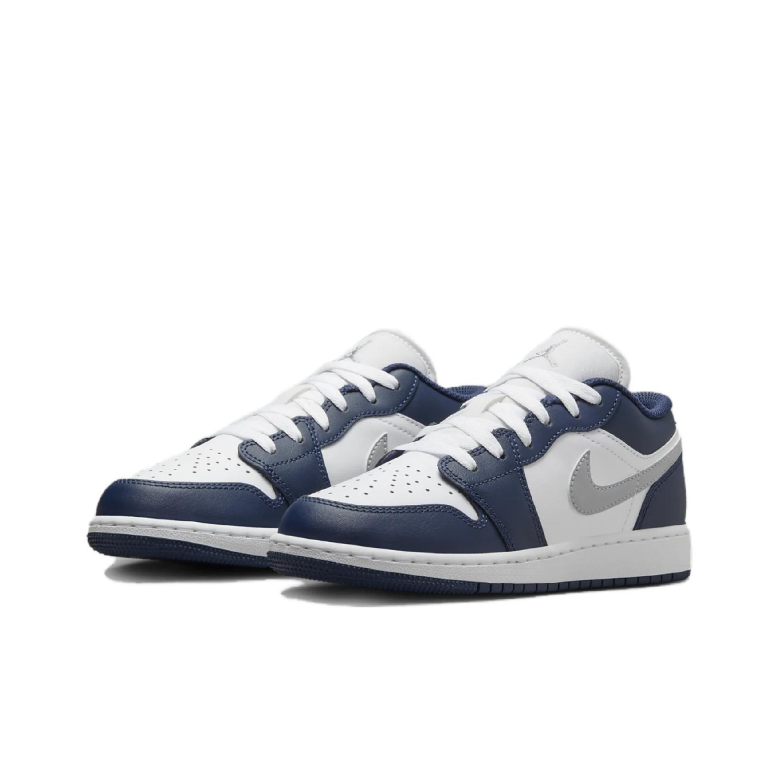 Jordan Air Jordan 1 轻便舒适 低帮 儿童篮球鞋553560-141