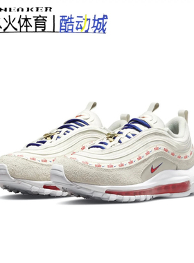 耐克子弹头炫彩三原色全掌气垫运动跑步鞋DC4013-001 DA9325-100