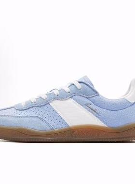 乔丹 波浪德训鞋 轻便舒适透气 耐磨防滑 低帮 板鞋 女款 蓝色