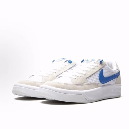 Nike SB Adversary 时尚潮流 低帮 板鞋 男女同款 白蓝