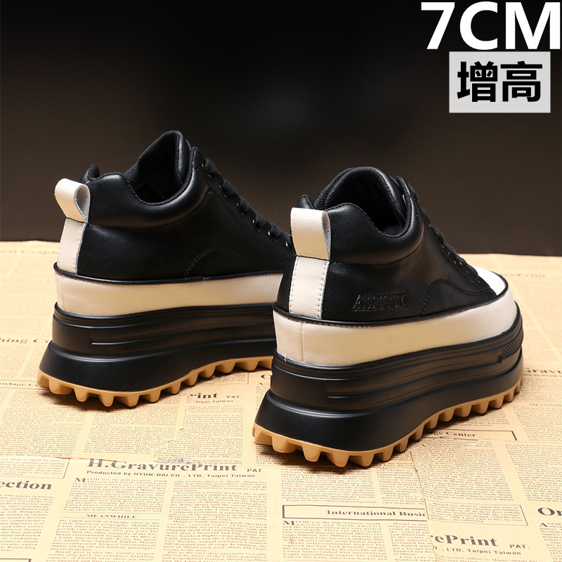 鞋保暖厚底松糕小黑鞋