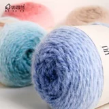 Бархатная плетеная шапка ручной работы, шарф, шерстяной набор материалов, «сделай сам»